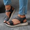 Best Seller-last Day Sale 50 Offwomens Beige Elastic Strap Comfort Sandals