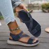 Best Seller-last Day Sale 50 Offwomens Beige Elastic Strap Comfort Sandals